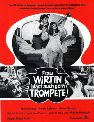 Frau Wirtin bl&auml;st auch gern Trompete / The Hostess Also Likes to Blow the Horn (1970) DVDRip / Franz Antel /  Teri Tordai, Harald Leipnitz, Glenn Saxson